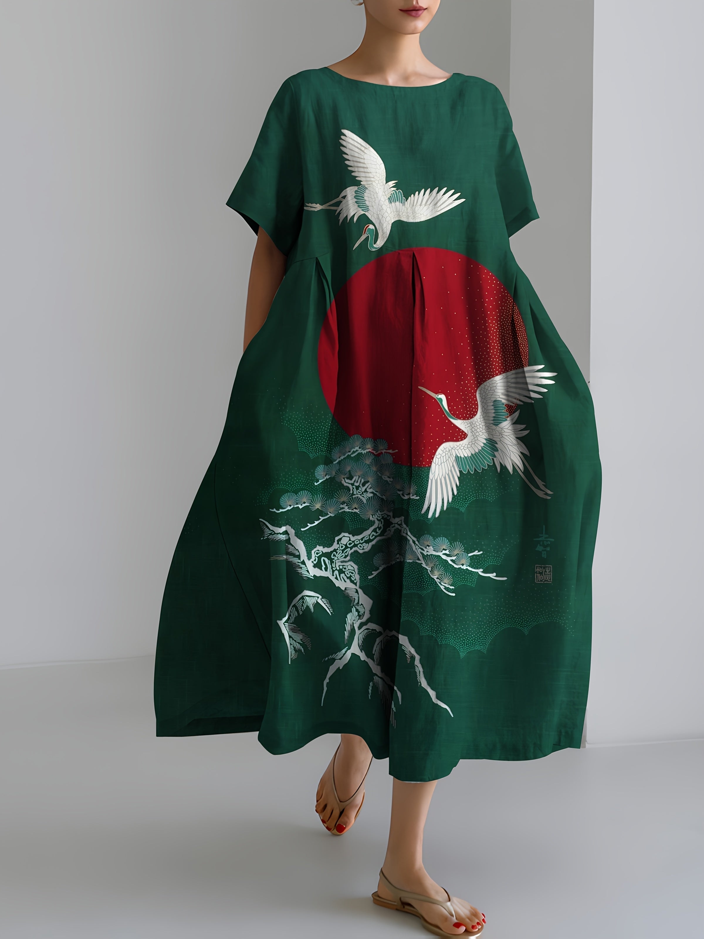 Evening Bloom Dress – Understated Grace That Glows at Dusk