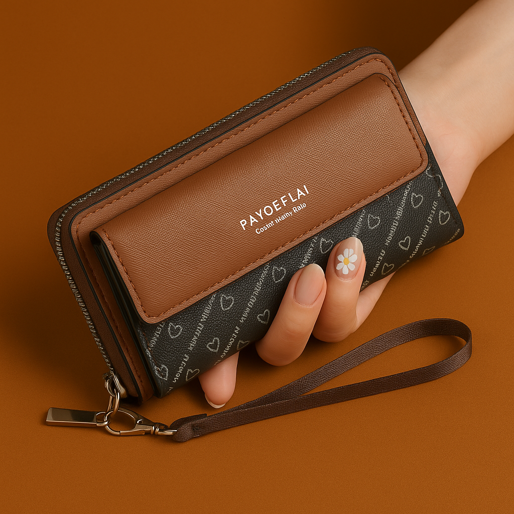 Doreen Classic Faux Leather Wallet