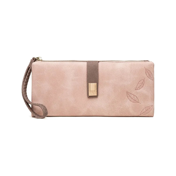Eunice Retro Leaf Wallet