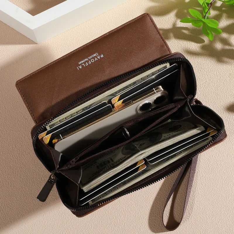 Doreen Classic Faux Leather Wallet