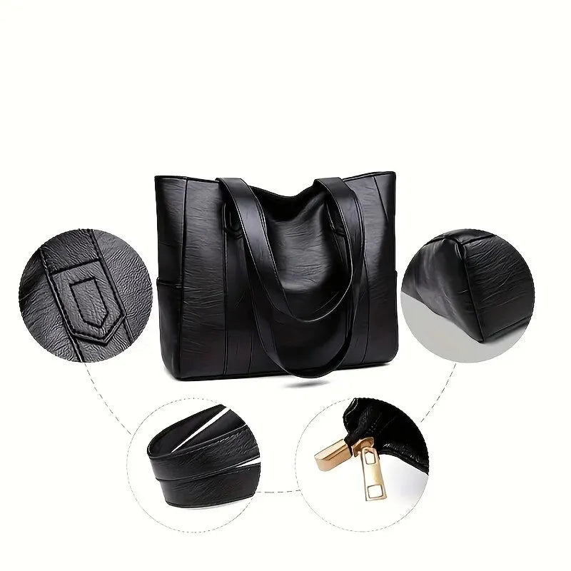 Refined Everyday Leather Tote