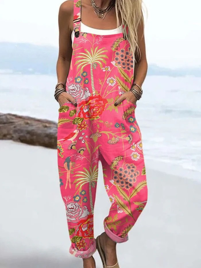 Petal Grace Jumpsuit – Feminine Florals in a Flattering Silhouette