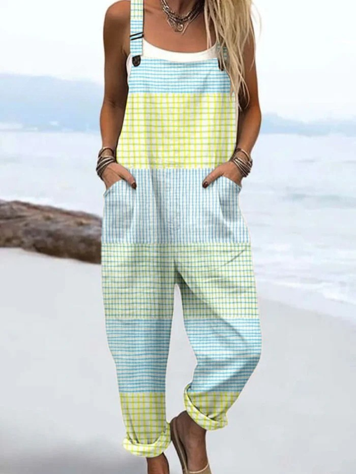 Carefree Garden Jumpsuit – Playful Nature Print in a Breezy Cut