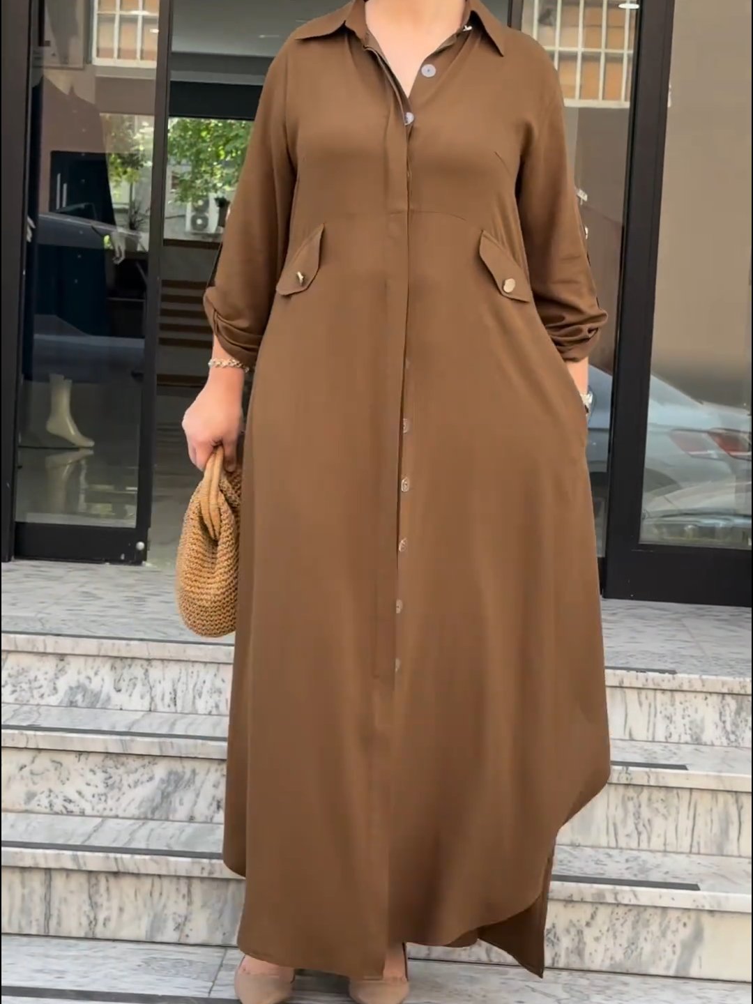 Tamsyn™ | Casual Dress with Matching Pants