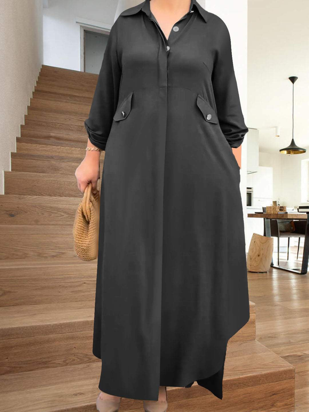 Tamsyn™ | Casual Dress with Matching Pants