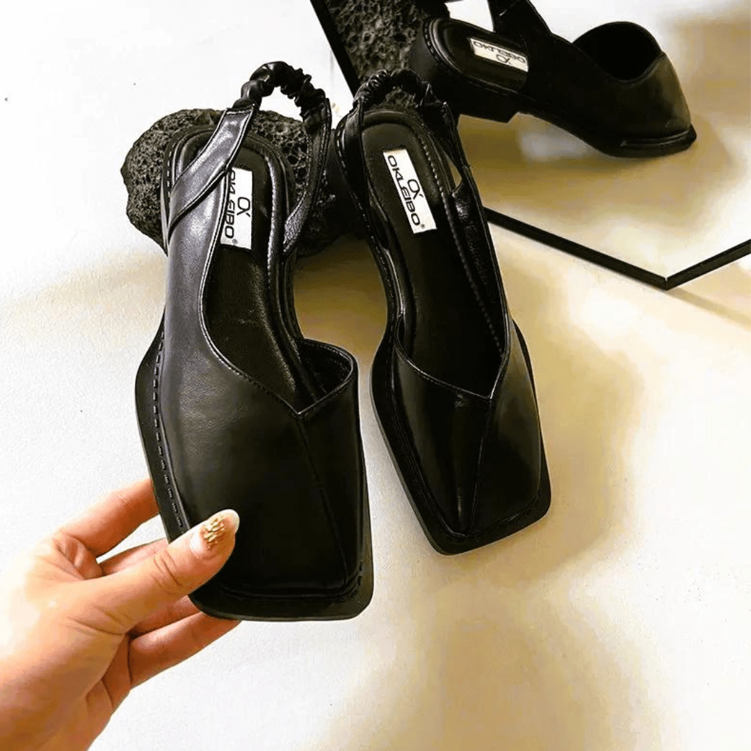 WILLOW Leather Slip-On Flats