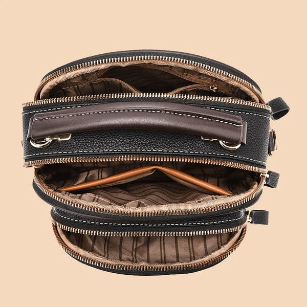 Graceful Leather Crossbody Bag