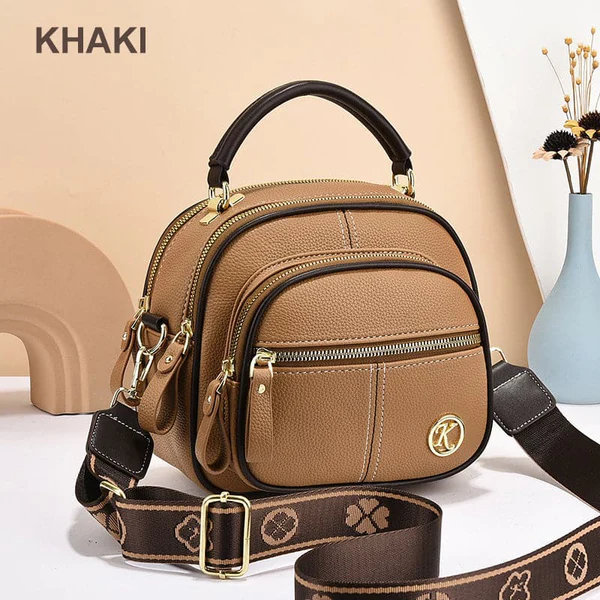 Graceful Leather Crossbody Bag