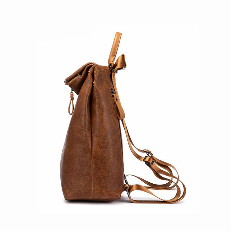 Unique Leather Backpack