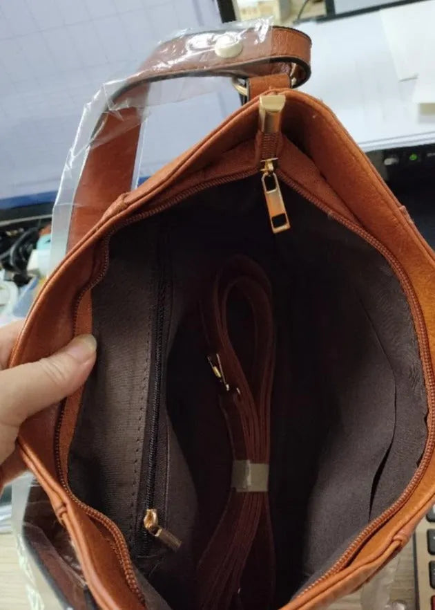 Classic Vintage Leather Handbag
