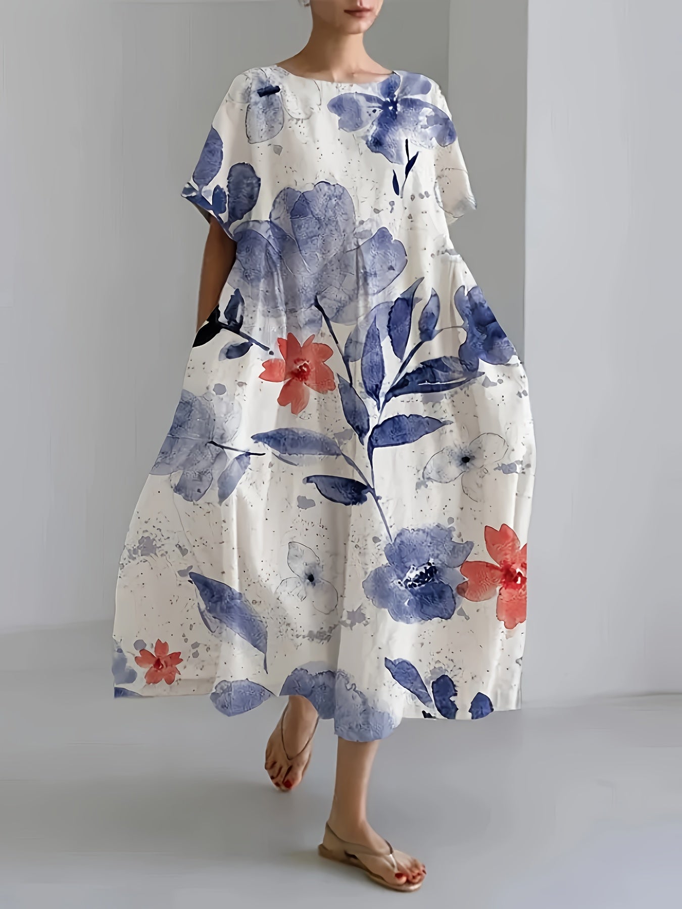 Joyful Petal Dress – Easy Comfort with a Cheerful Feel