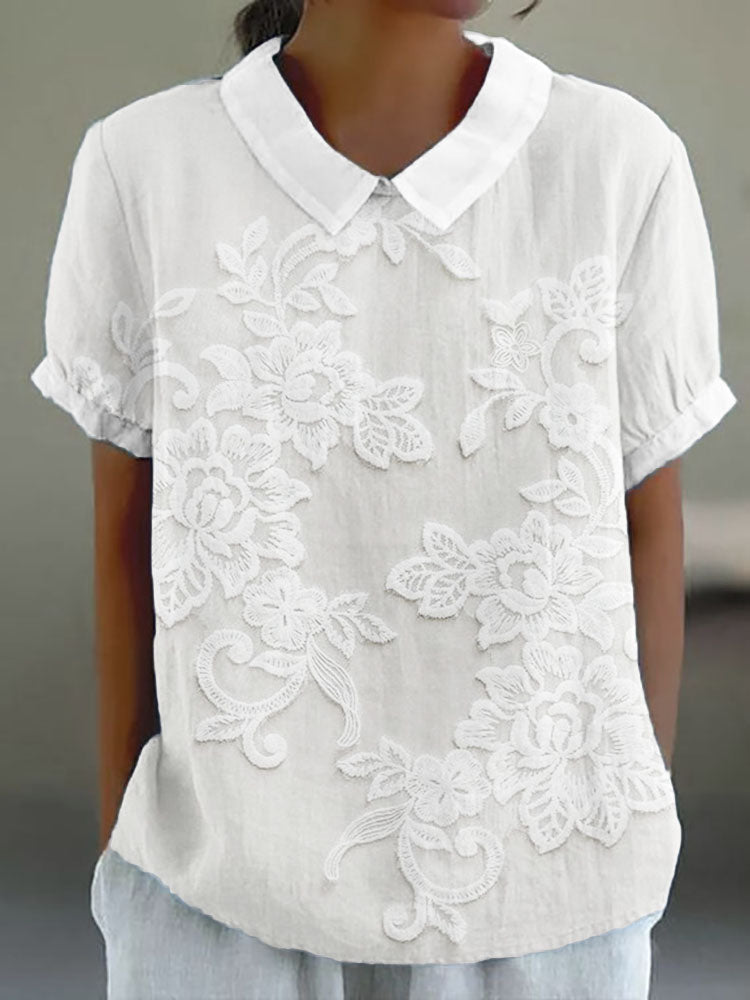 Clarette - Vintage Printed Shirt