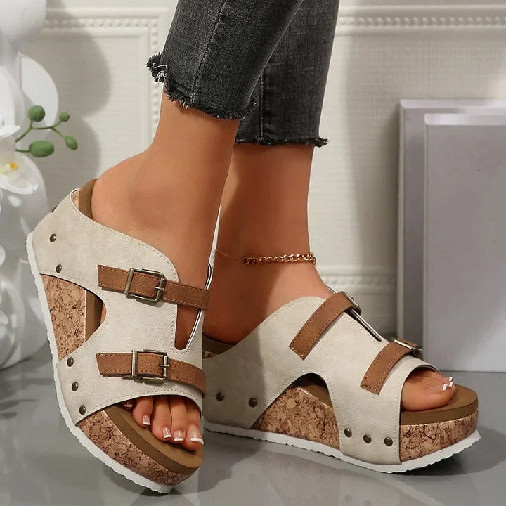 Heidy Sandals with Platform and Wedge
