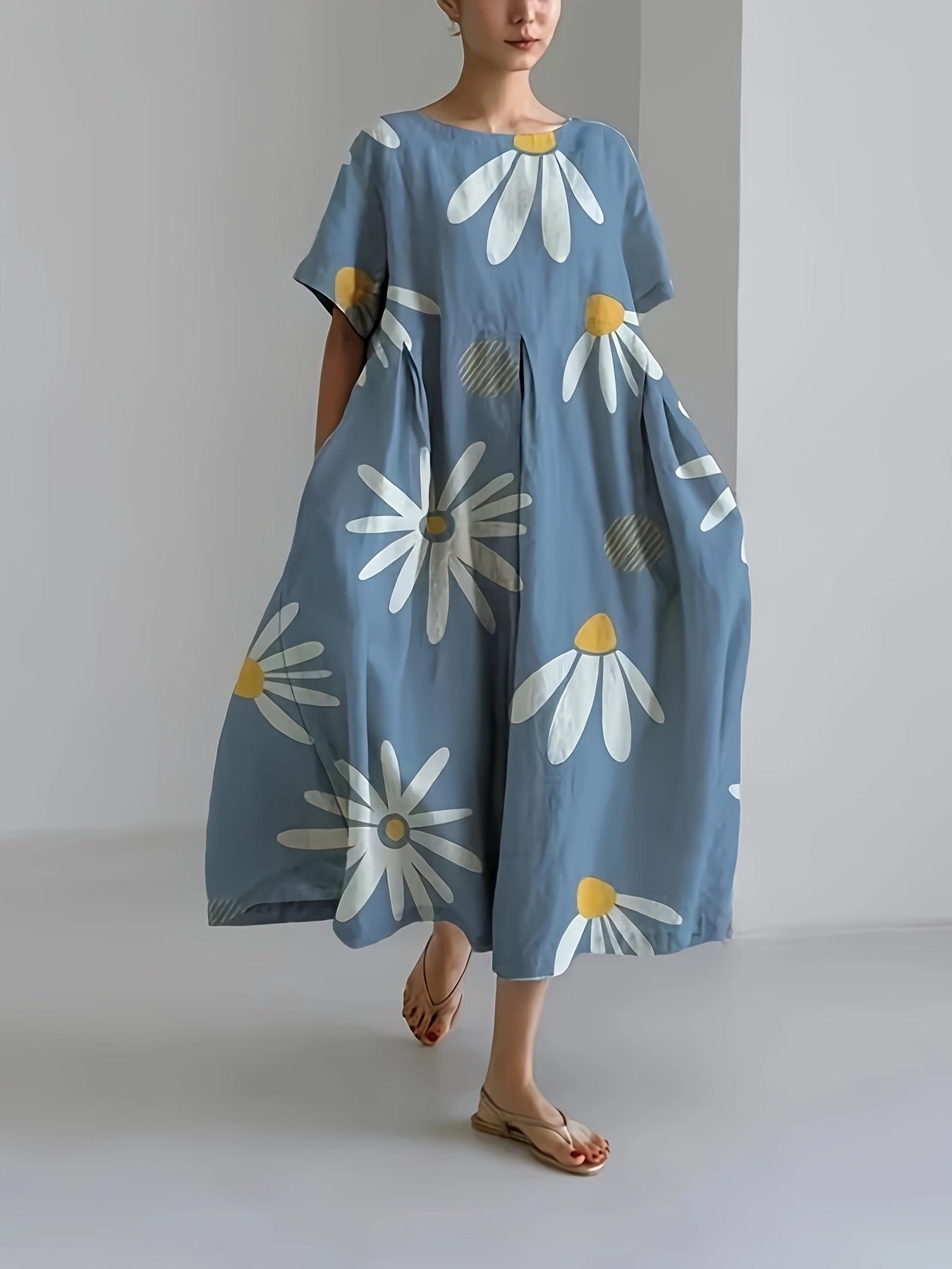 Daisy Field Dress – Relaxed Fit with Fresh Spring Energy