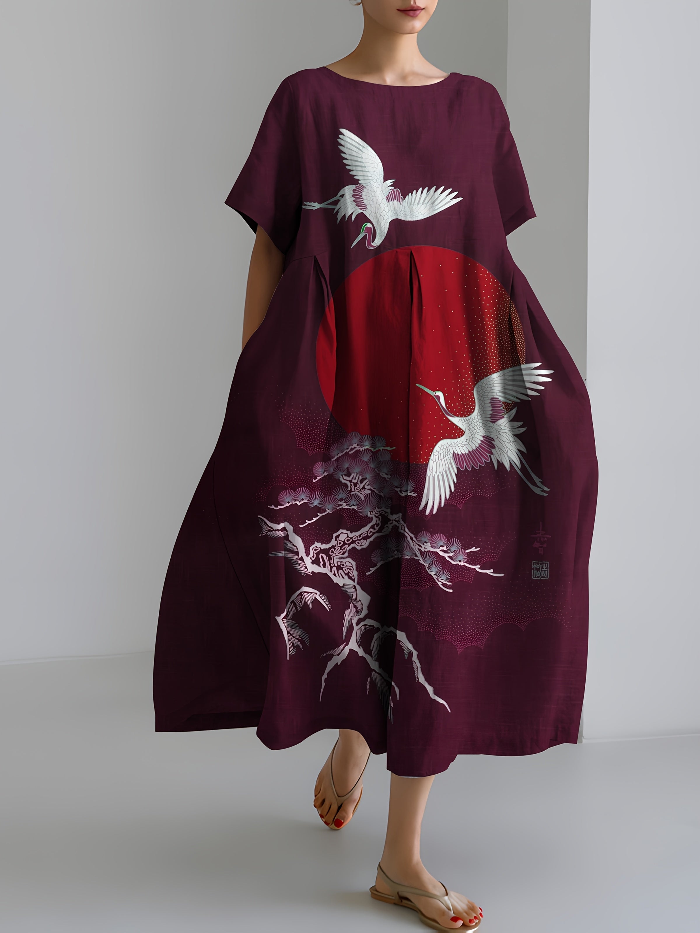 Evening Bloom Dress – Understated Grace That Glows at Dusk