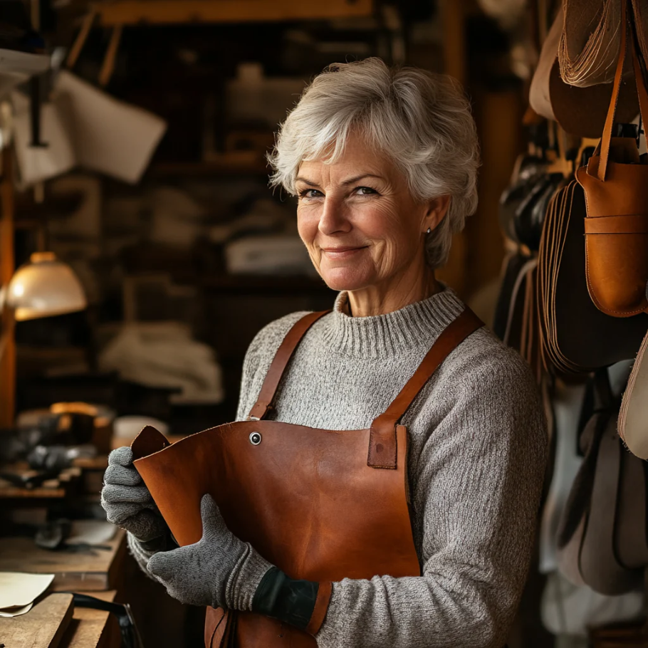 Unique Leather Backpack