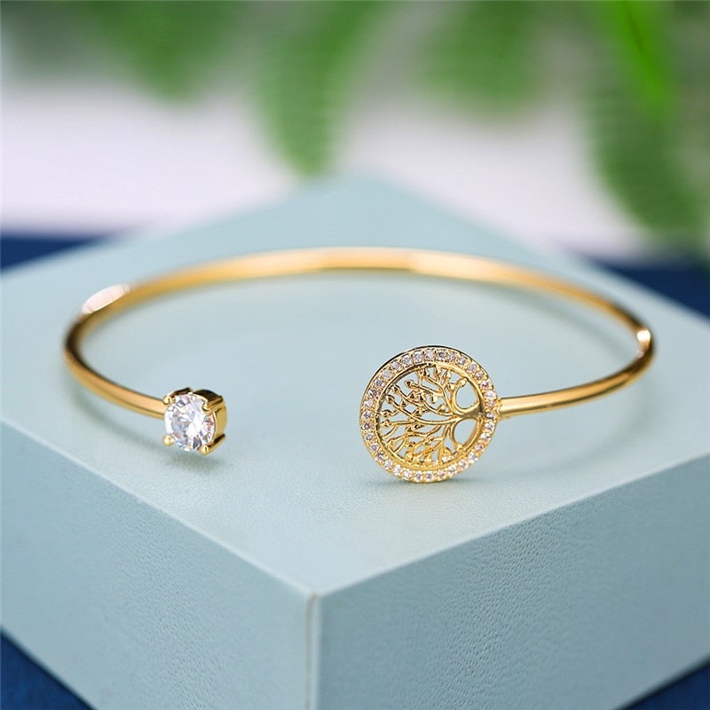 Vera Tree of Life Adjustable Bracelet