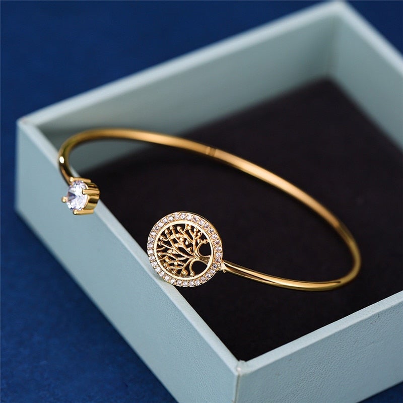 Vera Tree of Life Adjustable Bracelet