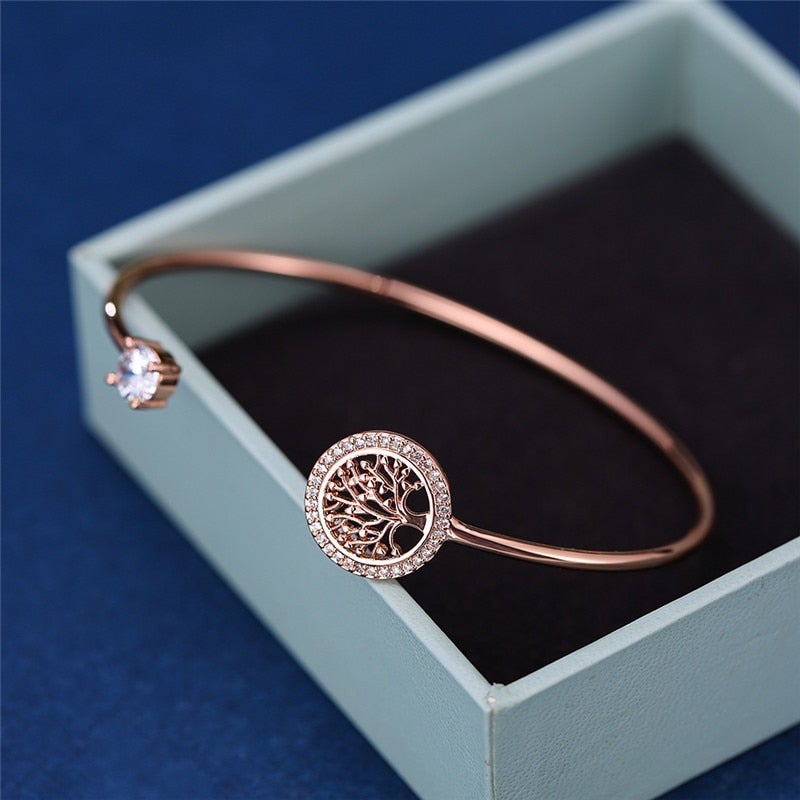 Vera Tree of Life Adjustable Bracelet