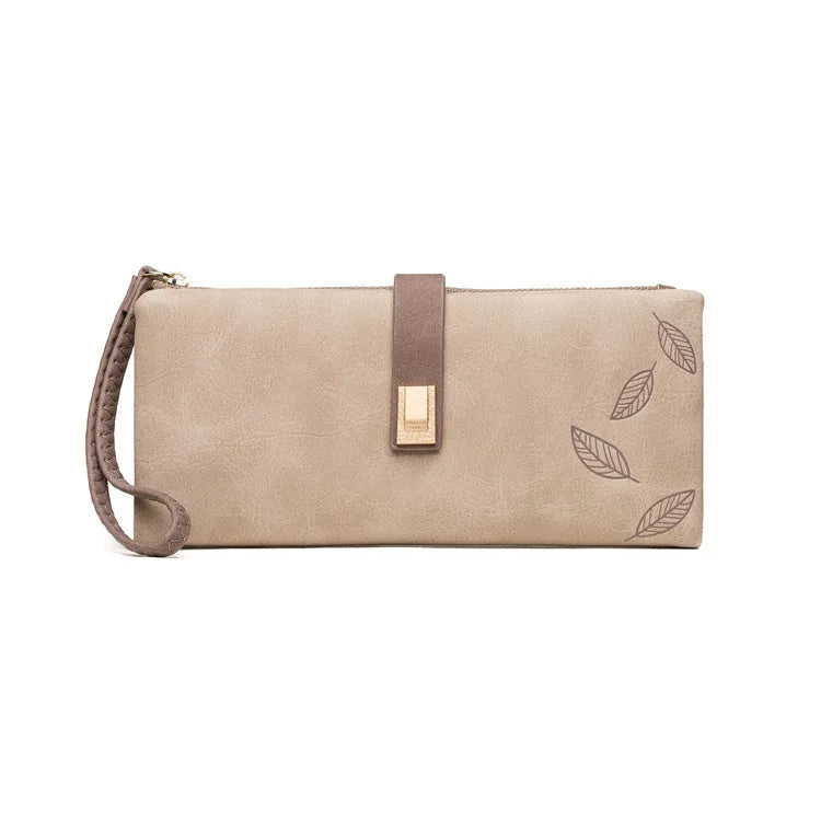 Eunice Retro Leaf Wallet