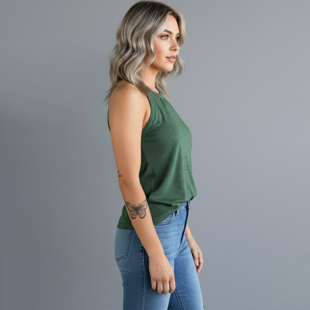Tamira | Women’s Halter Neck Sleeveless Tank Top