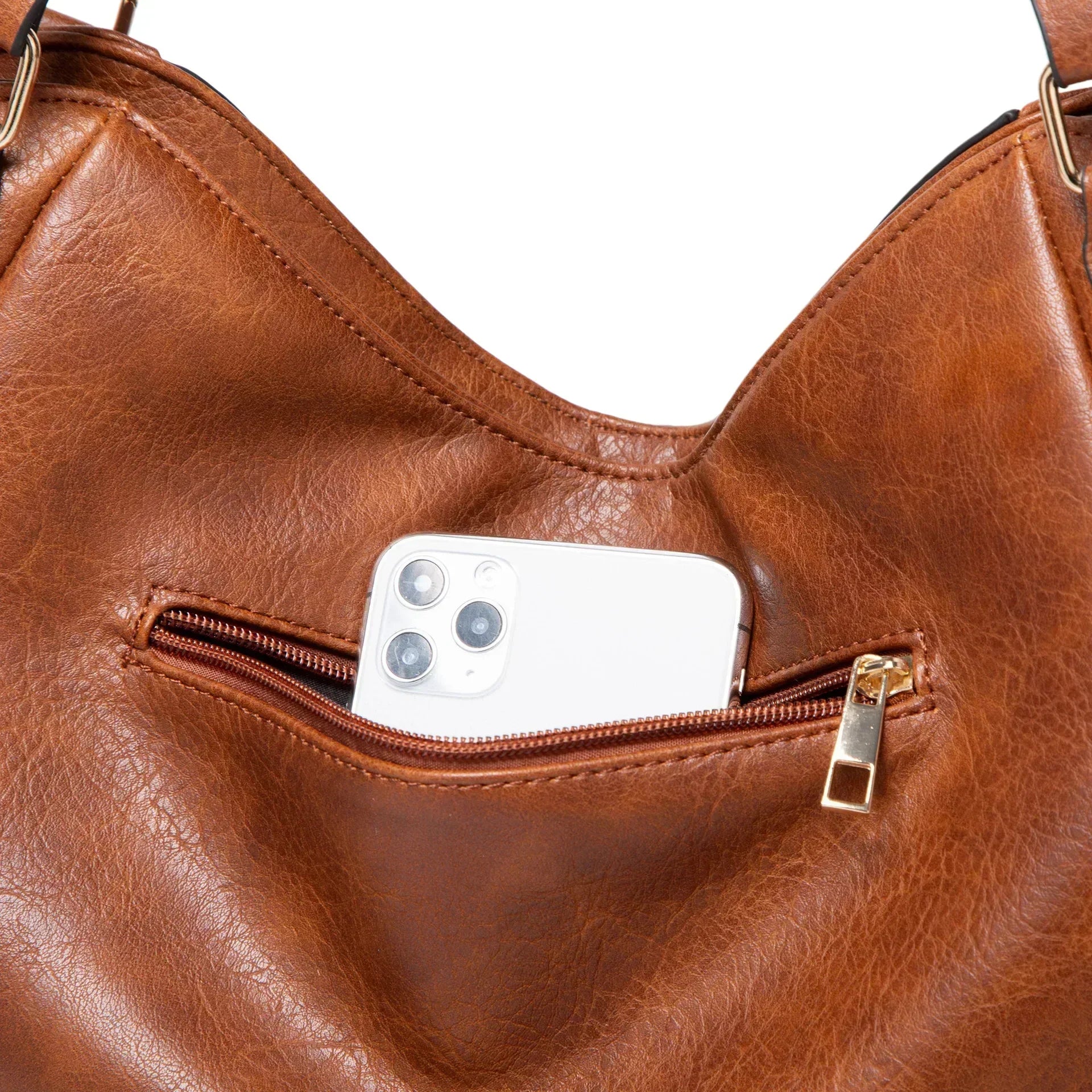 Timeless Leather Shoulder Bag