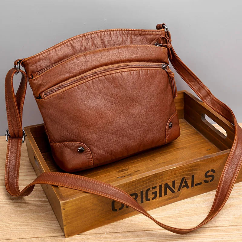 Retro Soft Crossbody Bag