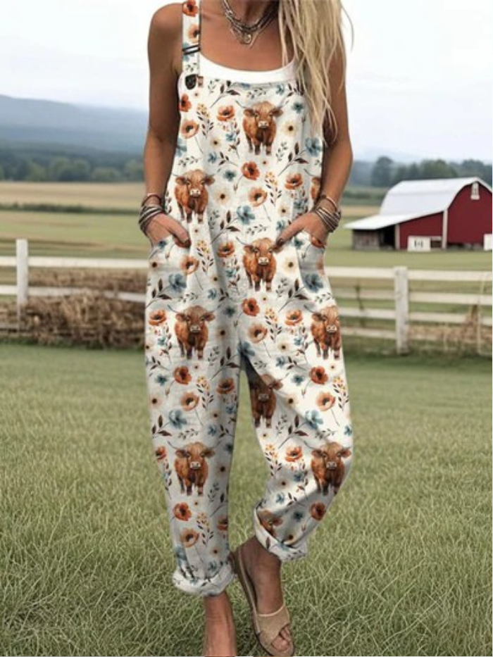Highland Meadow Jumpsuit – Cozy Country Feel with a Gentle Fit