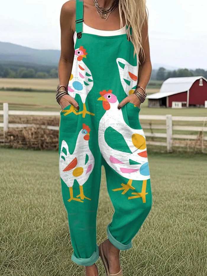 Retro Lines Jumpsuit – Graceful Geometry with a Soft Touch