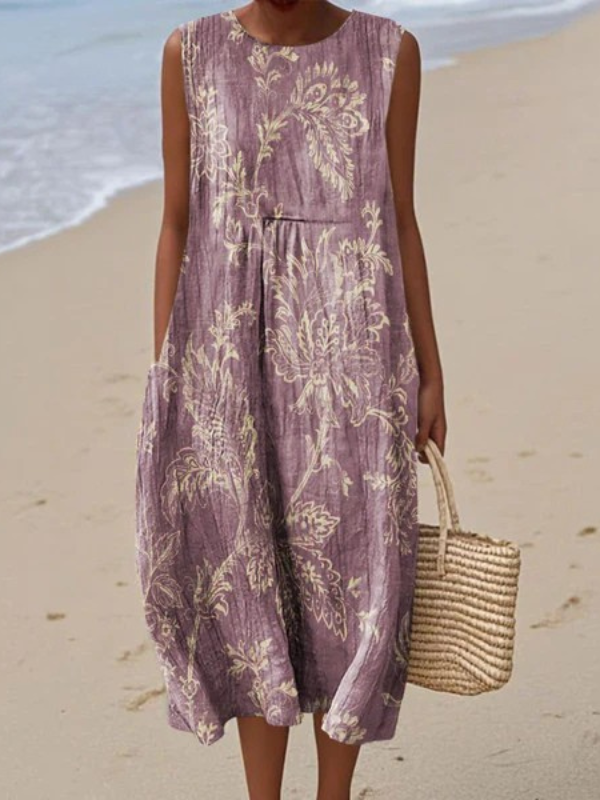 Vintage Petal Wrap Dress – Classic Floral Feel, Updated for Today