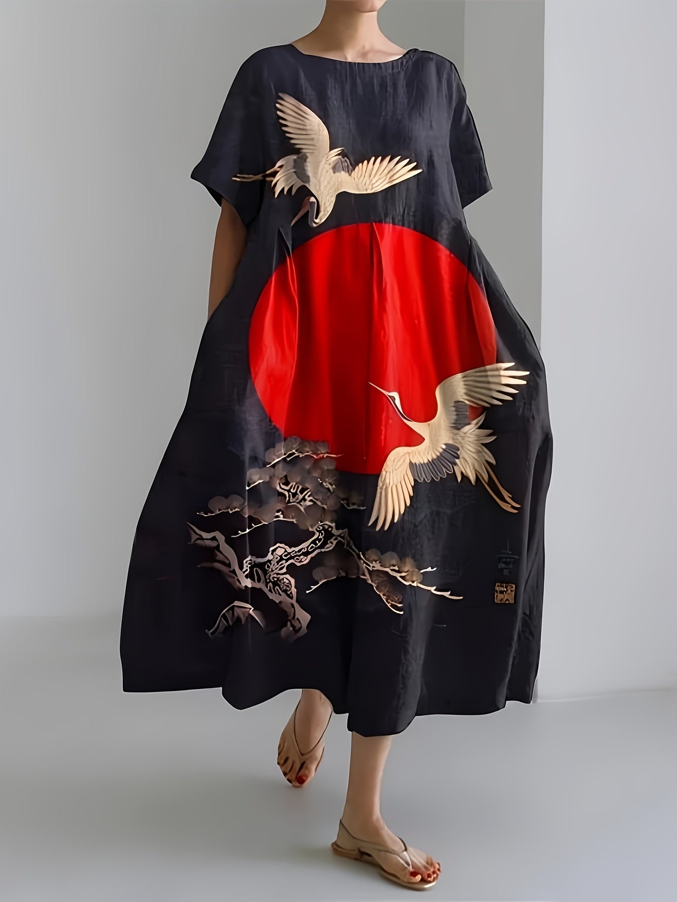 Evening Bloom Dress – Understated Grace That Glows at Dusk