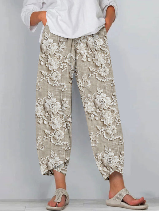 Seraya - Relaxed Printed Pants