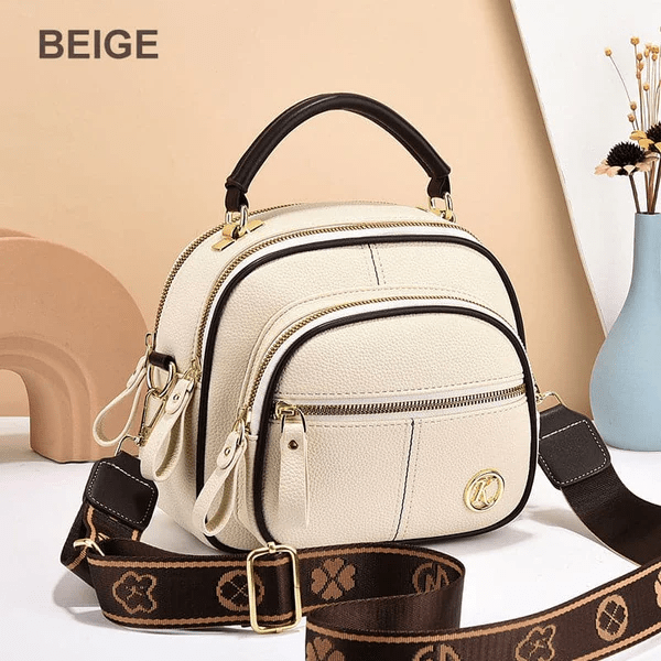 Graceful Leather Crossbody Bag