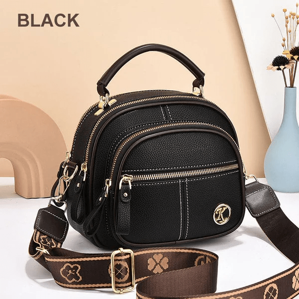 Graceful Leather Crossbody Bag